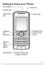 Preview for 8 page of Sony Ericsson W200i User Manual