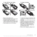 Preview for 5 page of Sony Ericsson W900 User Manual