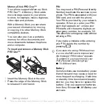 Preview for 6 page of Sony Ericsson W900 User Manual