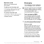 Preview for 35 page of Sony Ericsson W900 User Manual