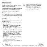 Preview for 4 page of Sony Ericsson W950i User Manual