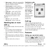 Preview for 31 page of Sony Ericsson W950i User Manual