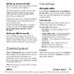 Preview for 75 page of Sony Ericsson W950i User Manual