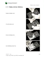 Preview for 8 page of Sony Ericsson W960 Working Instruction, Mechanical