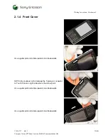 Preview for 12 page of Sony Ericsson W960 Working Instruction, Mechanical