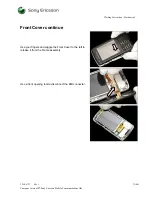 Preview for 13 page of Sony Ericsson W960 Working Instruction, Mechanical