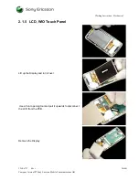 Preview for 14 page of Sony Ericsson W960 Working Instruction, Mechanical