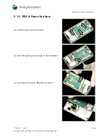 Preview for 16 page of Sony Ericsson W960 Working Instruction, Mechanical