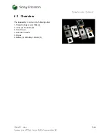 Preview for 57 page of Sony Ericsson W960 Working Instruction, Mechanical