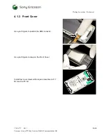 Preview for 60 page of Sony Ericsson W960 Working Instruction, Mechanical