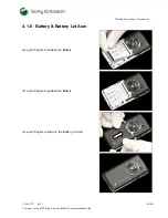 Preview for 63 page of Sony Ericsson W960 Working Instruction, Mechanical