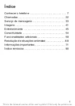 Preview for 2 page of Sony Ericsson WALKMAN W200 (Portuguese) Manual Do Utilizador