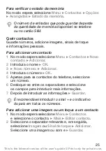 Preview for 26 page of Sony Ericsson WALKMAN W200 (Portuguese) Manual Do Utilizador