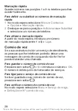 Preview for 29 page of Sony Ericsson WALKMAN W200 (Portuguese) Manual Do Utilizador