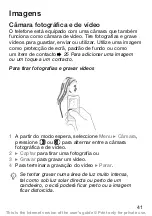 Preview for 42 page of Sony Ericsson WALKMAN W200 (Portuguese) Manual Do Utilizador