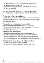 Preview for 59 page of Sony Ericsson WALKMAN W200 (Portuguese) Manual Do Utilizador