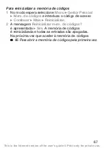 Preview for 68 page of Sony Ericsson WALKMAN W200 (Portuguese) Manual Do Utilizador