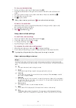 Preview for 82 page of Sony Ericsson XPERIA mini Extended User Manual