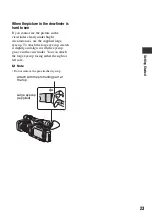 Preview for 23 page of Sony 1080i Operating Instructions Manual