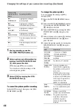 Preview for 40 page of Sony 1080i Operating Instructions Manual