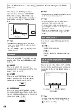 Preview for 66 page of Sony 1080i Operating Instructions Manual