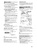 Preview for 35 page of Sony 158N5100BT Operating Instructions Manual