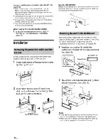 Preview for 36 page of Sony 158N5100BT Operating Instructions Manual