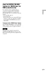 Preview for 17 page of Sony 3-283-149-22(2) Operating Instructions Manual