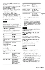 Preview for 25 page of Sony 3-283-149-22(2) Operating Instructions Manual