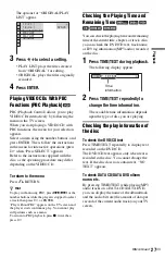 Preview for 27 page of Sony 3-283-149-22(2) Operating Instructions Manual