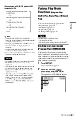 Preview for 29 page of Sony 3-283-149-22(2) Operating Instructions Manual