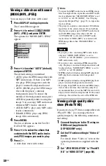 Preview for 50 page of Sony 3-283-149-22(2) Operating Instructions Manual