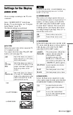 Preview for 55 page of Sony 3-283-149-22(2) Operating Instructions Manual