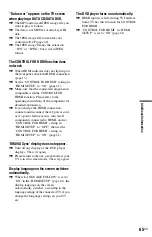 Preview for 65 page of Sony 3-283-149-22(2) Operating Instructions Manual