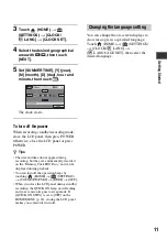 Preview for 11 page of Sony 3-288-523-13(1) Operating Manual