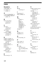 Preview for 106 page of Sony 3-289-450-45(1) Operating Instructions Manual