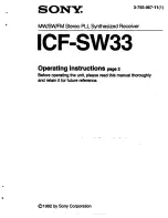 Sony 3-755-967-11(1) Operating Instructions Manual preview