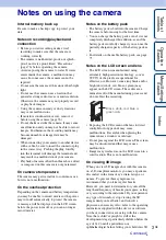 Preview for 3 page of Sony 3D Bloggie MHS-FS3 Handbook