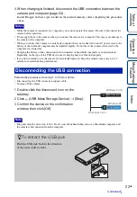 Preview for 23 page of Sony 3D Bloggie MHS-FS3 Handbook