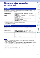 Preview for 43 page of Sony 3D Bloggie MHS-FS3 Handbook