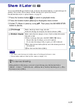 Preview for 53 page of Sony 3D Bloggie MHS-FS3 Handbook