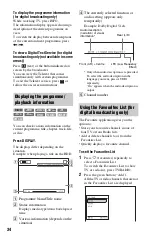 Preview for 34 page of Sony 4-131-978-11(1) Operating Instructions Manual