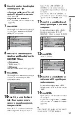 Preview for 17 page of Sony 4-139-513-11(1) Operating Instructions Manual