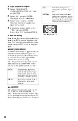 Preview for 36 page of Sony 4-139-513-11(1) Operating Instructions Manual