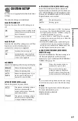 Preview for 37 page of Sony 4-139-513-11(1) Operating Instructions Manual