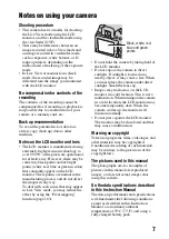 Preview for 7 page of Sony 4-149-235-11 (1) Instruction Manual