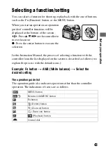 Preview for 43 page of Sony 4-149-235-11 (1) Instruction Manual