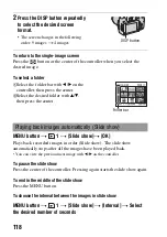 Preview for 118 page of Sony 4-149-235-11 (1) Instruction Manual