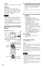 Preview for 50 page of Sony 480p Operating Instructions Manual