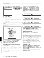 Preview for 70 page of Sony 85P Operating Instructions Manual